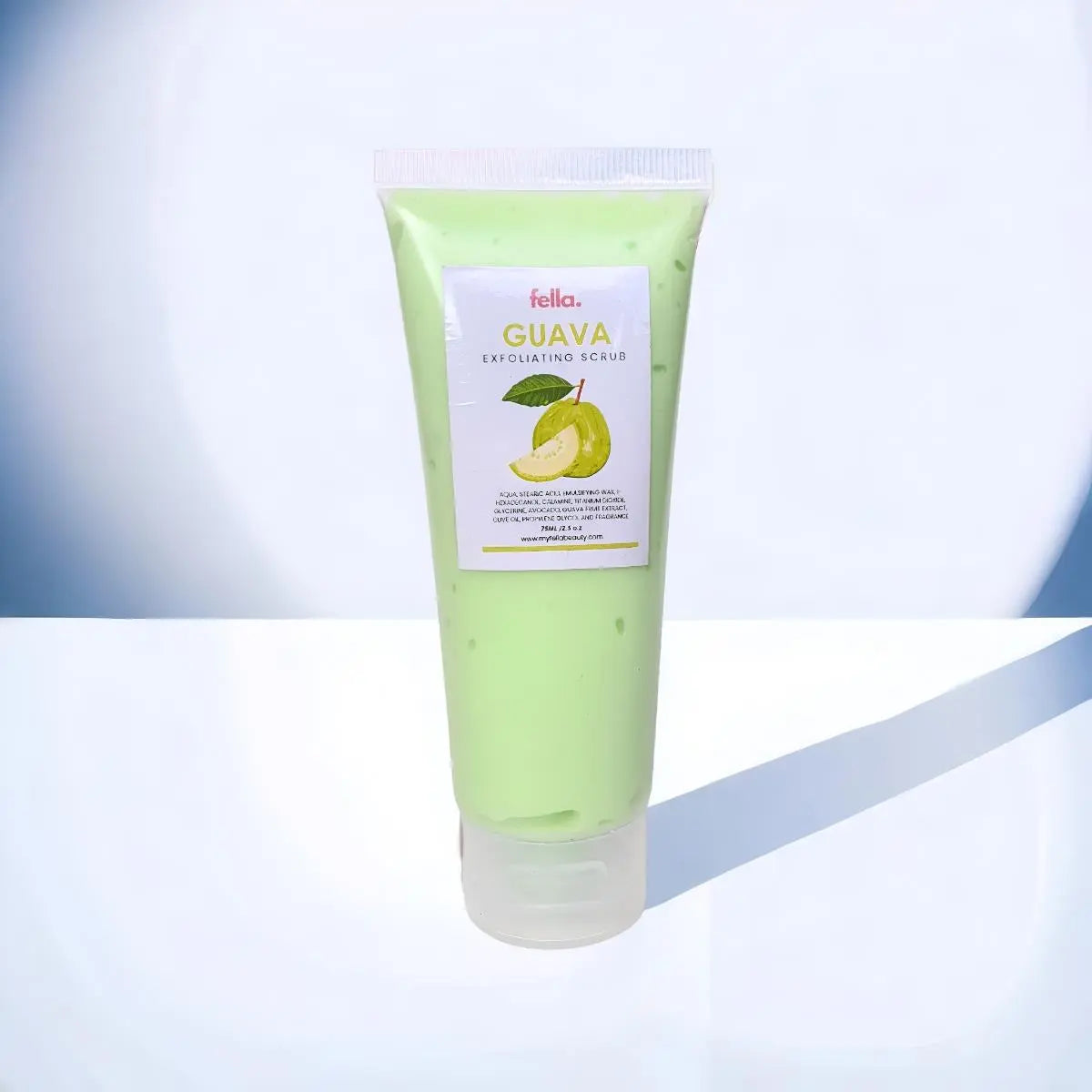 Guava- Exfoliating Scrub | Moisturizing Pores minimize Skin Brightening nano exfoliators FELLA BEAUTY