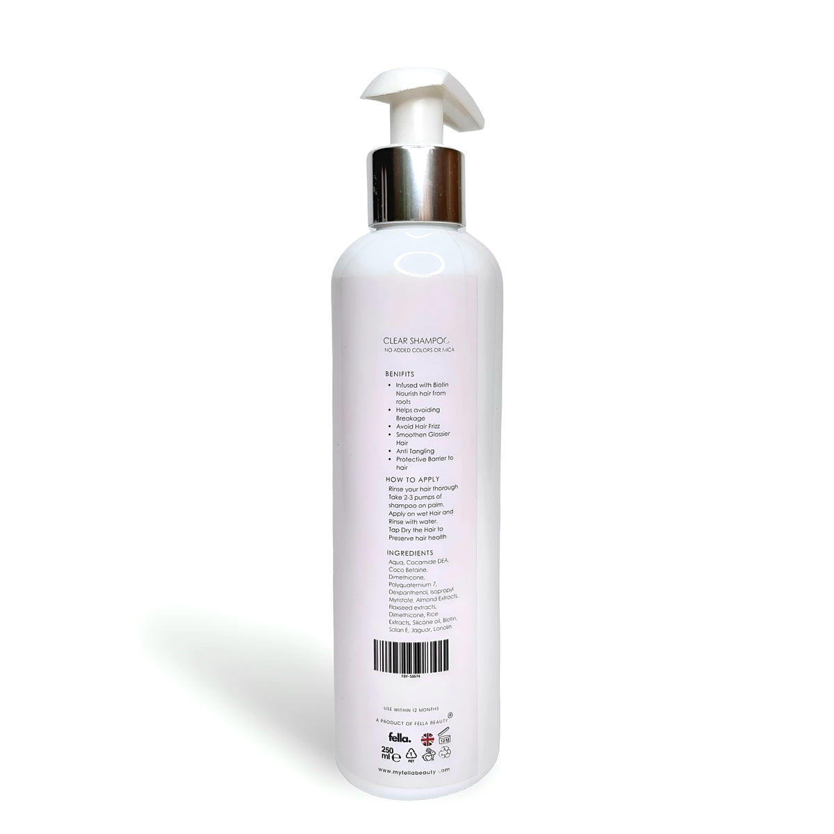 Fella Rice Shampoo | Repair and Regain Sulfate-Free with Biotin & Rice Extracts ...