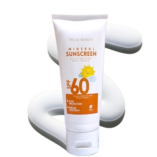 Mineral based Sunscreen SPF-60 Moisturizing