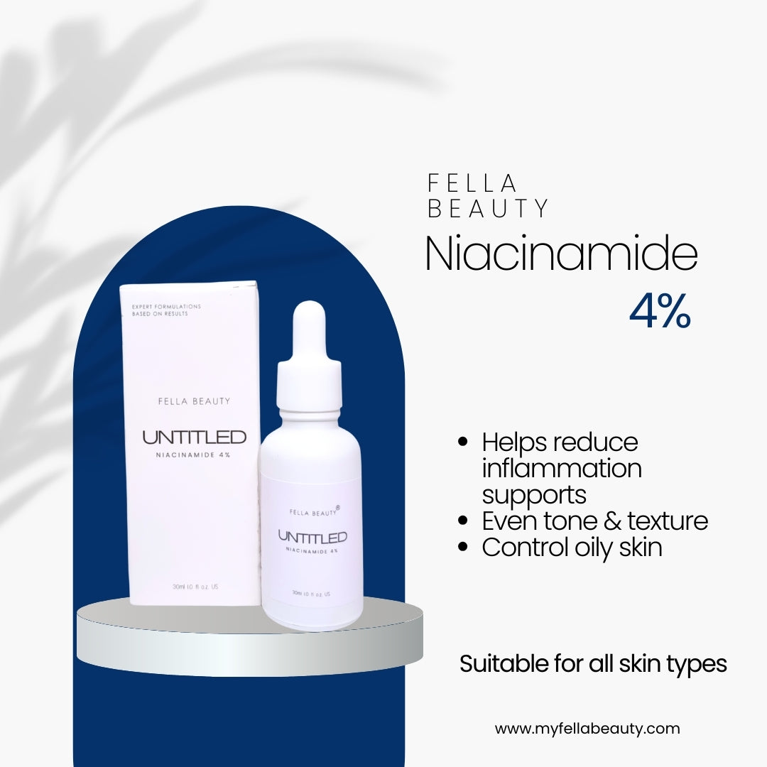 UNTITLED Niacinamide 4% Face Serum - Skin Brightenning, Reduce open pores