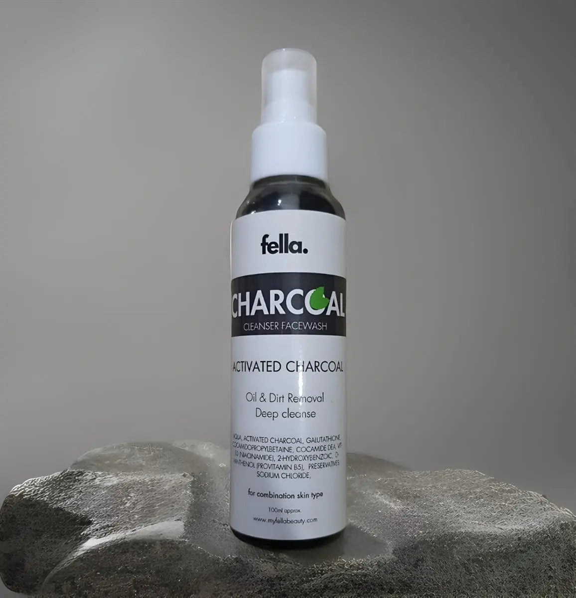 Charcoal Facewash - Oil & Dirt Control FELLA BEAUTY